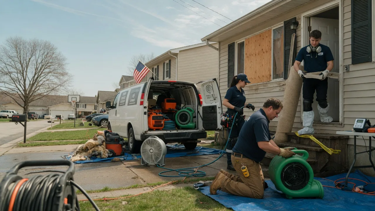 Water Damage Restoration in Saint Johns, OH near me